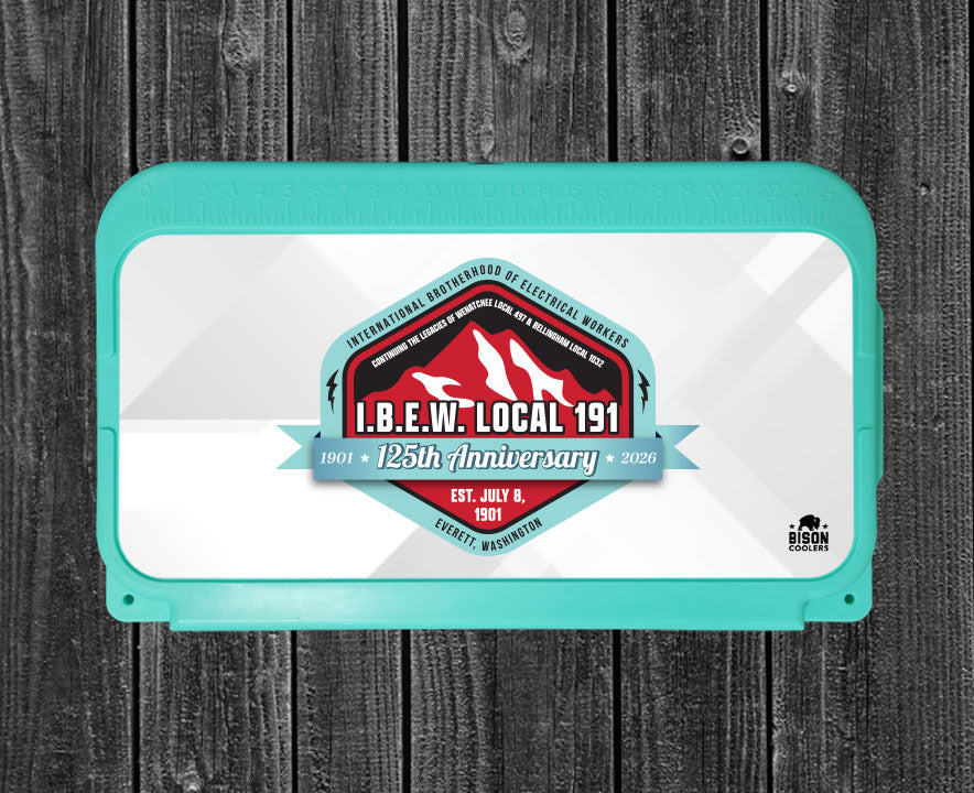 50 QT. Bison Cooler Seafoam